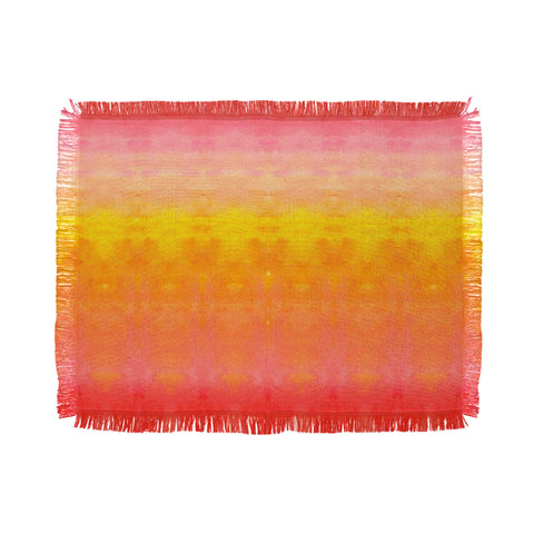 Rebecca Allen Brightly Boldly Brilliantly Throw Blanket