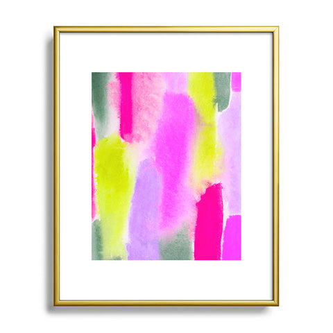 Rebecca Allen Budding Metal Framed Art Print