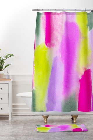Rebecca Allen Budding Shower Curtain And Mat