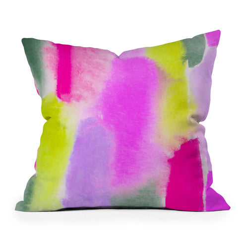 Rebecca Allen Budding Throw Pillow