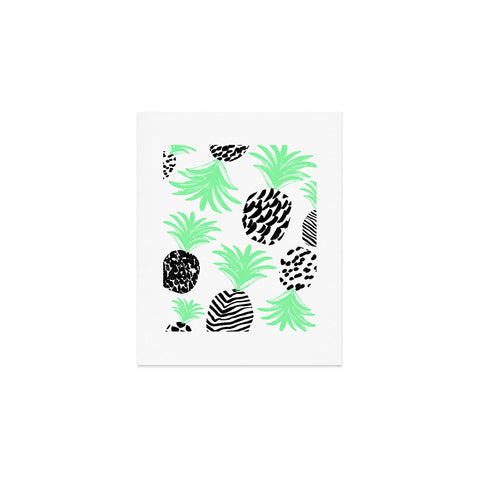 Rebecca Allen Classy Pineapples Art Print