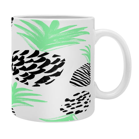 Rebecca Allen Classy Pineapples Coffee Mug