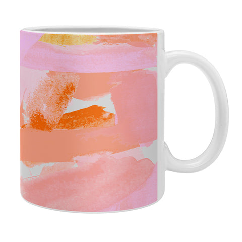 Rebecca Allen Covered in Blush Coffee Mug