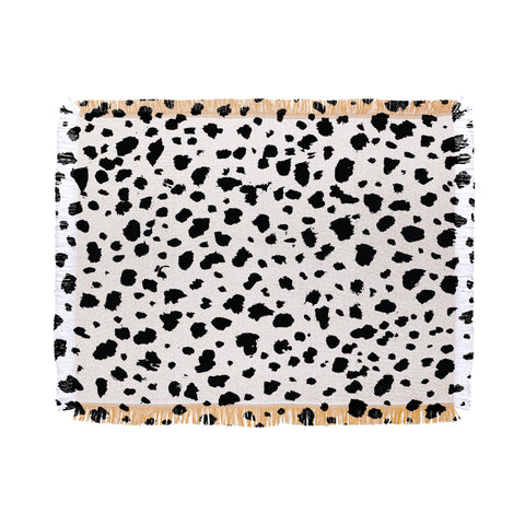 Rebecca Allen Dalmatian II Throw Blanket