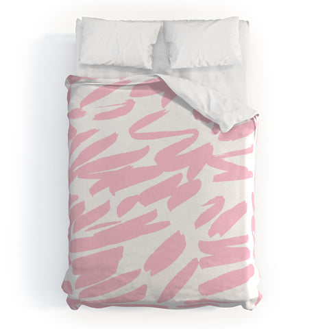 Rebecca Allen Dances No 1 Duvet Cover