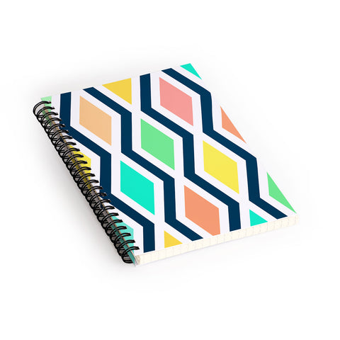 Rebecca Allen Delighted II Spiral Notebook