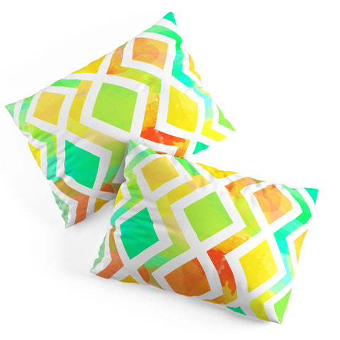 Rebecca Allen Delighted Pillow Shams