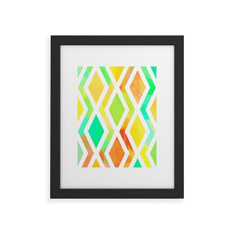 Rebecca Allen Delighted Framed Art Print