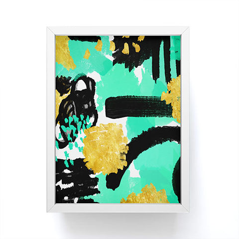 Rebecca Allen Dinner With Doris Day Framed Mini Art Print