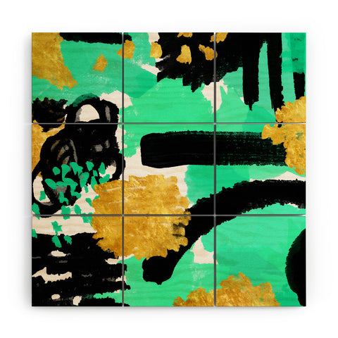 Rebecca Allen Dinner With Doris Day Wood Wall Mural