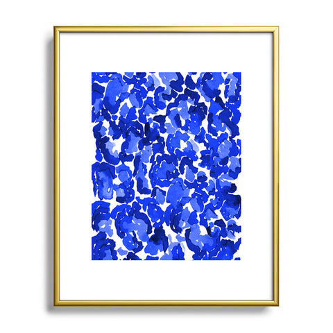 Rebecca Allen Dressed In Hue Metal Framed Art Print