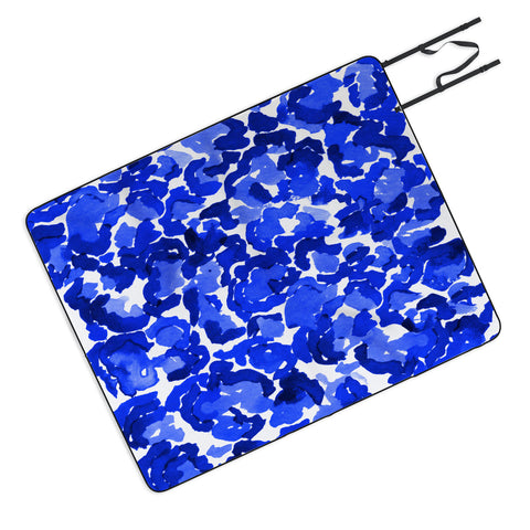 Rebecca Allen Dressed In Hue Picnic Blanket