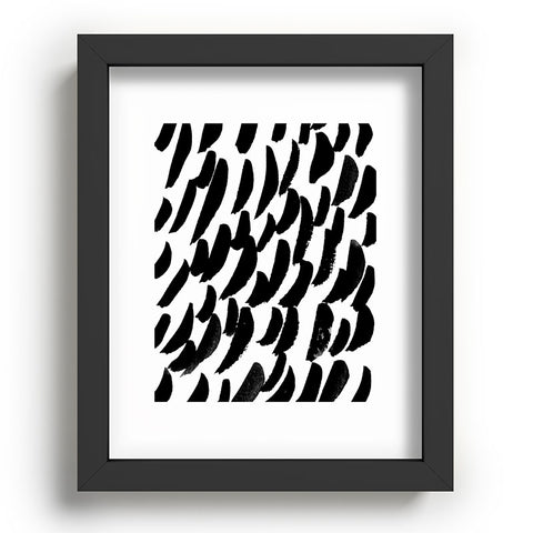 Rebecca Allen Elephant Rain Recessed Framing Rectangle