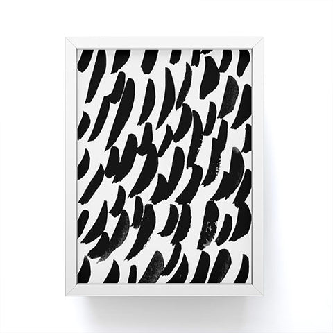 Rebecca Allen Elephant Rain Framed Mini Art Print