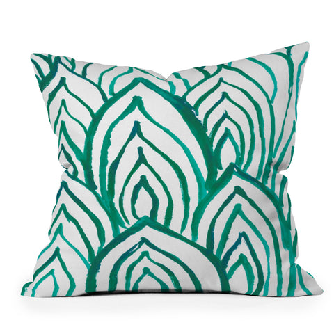 Rebecca Allen Emerald Coast Throw Pillow