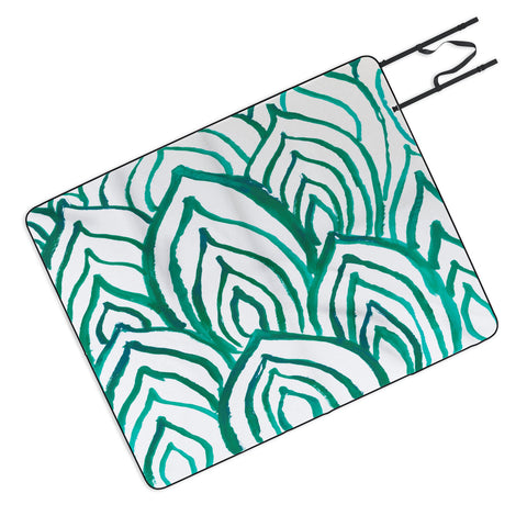 Rebecca Allen Emerald Coast Picnic Blanket