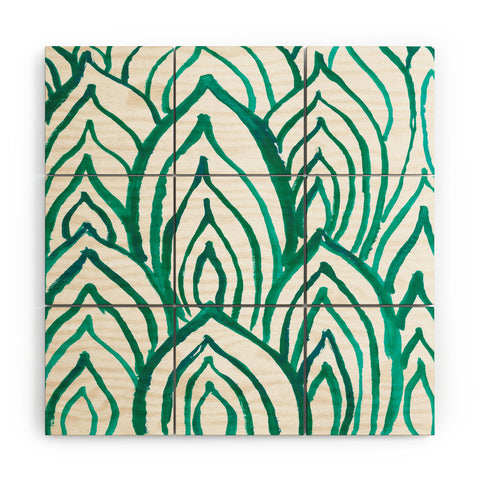 Rebecca Allen Emerald Coast Wood Wall Mural