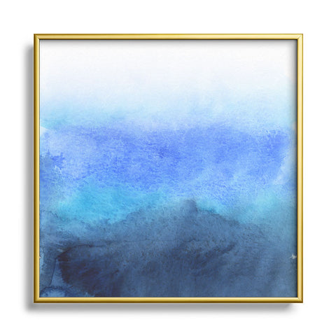 Rebecca Allen Fade Metal Square Framed Art Print