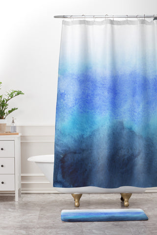 Rebecca Allen Fade Shower Curtain And Mat