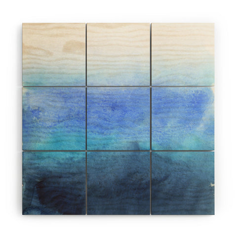 Rebecca Allen Fade Wood Wall Mural