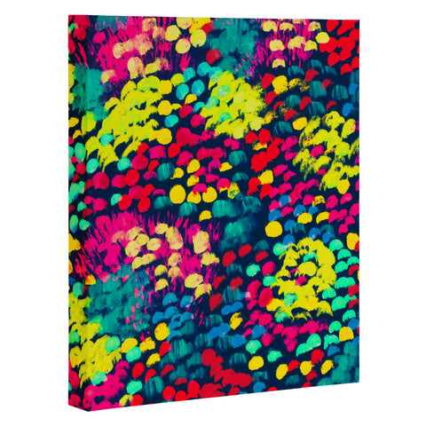 Rebecca Allen Firework Garden Art Canvas