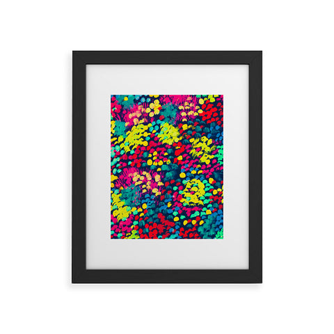 Rebecca Allen Firework Garden Framed Art Print