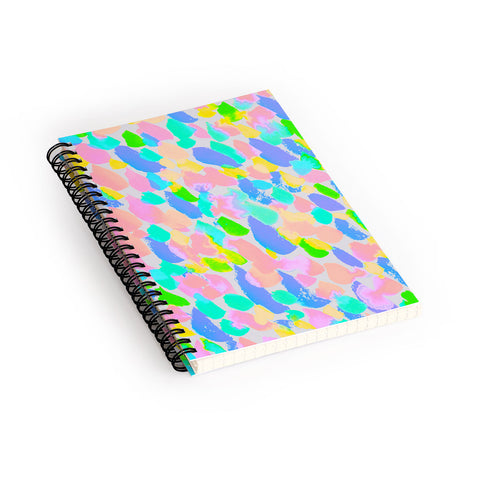 Rebecca Allen FLOURISH II Spiral Notebook