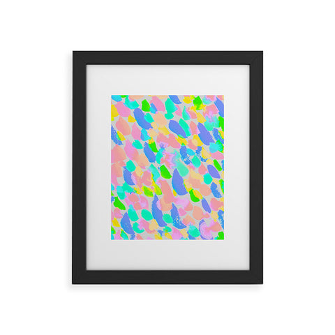 Rebecca Allen FLOURISH II Framed Art Print