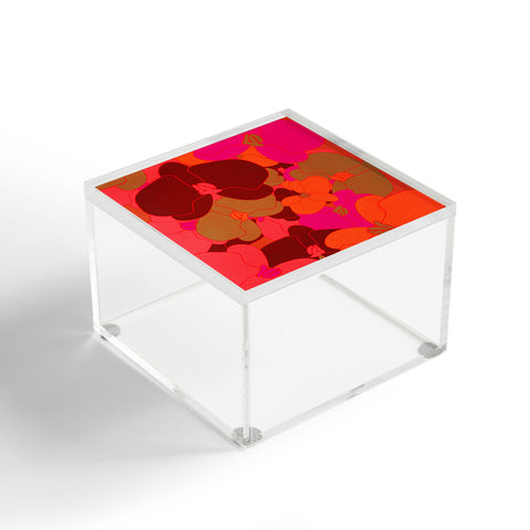 Rebecca Allen Flower Fall Acrylic Box