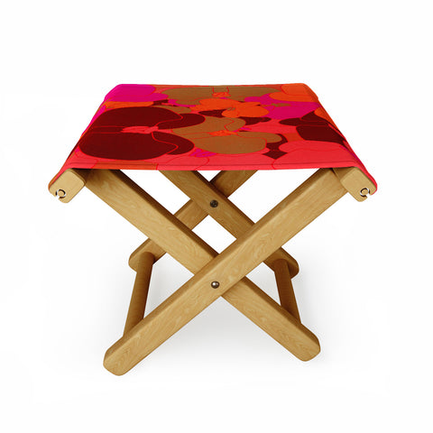 Rebecca Allen Flower Fall Folding Stool