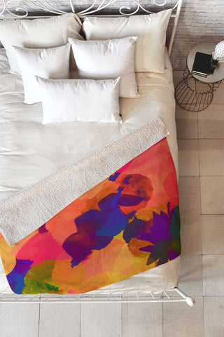 Rebecca Allen Forgiven Much Fleece Throw Blanket