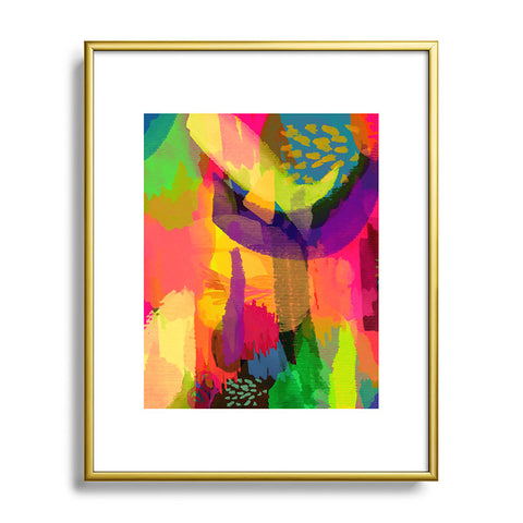 Rebecca Allen Fruits Metal Framed Art Print