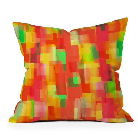 Rebecca Allen Glorify Throw Pillow