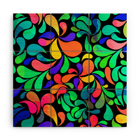 Rebecca Allen In Rio Wood Wall Mural