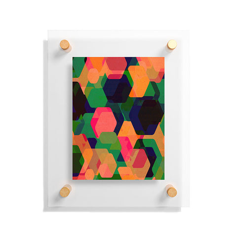 Rebecca Allen In The Land Of A Thousand Suns Floating Acrylic Print