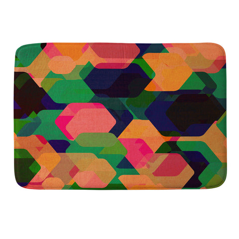 Rebecca Allen In The Land Of A Thousand Suns Memory Foam Bath Mat