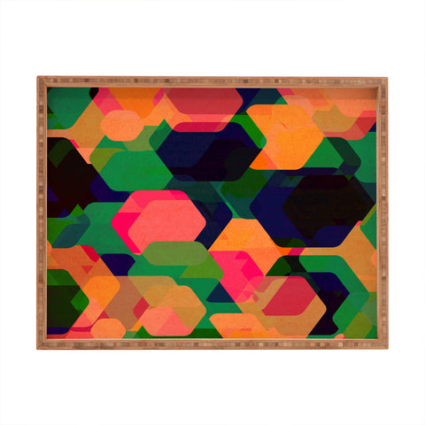 Rebecca Allen In The Land Of A Thousand Suns Rectangular Tray