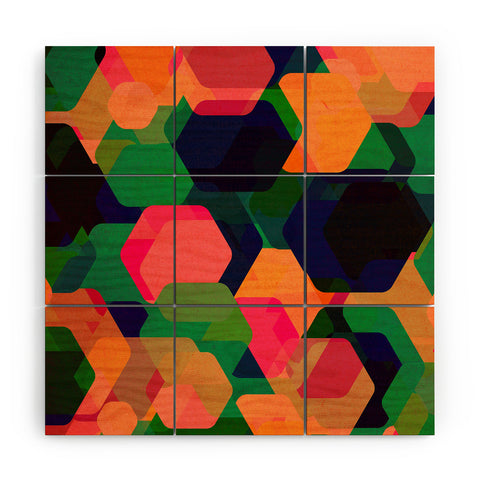 Rebecca Allen In The Land Of A Thousand Suns Wood Wall Mural