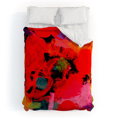 Rebecca Allen Joy Joy Duvet Cover
