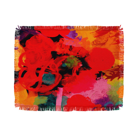 Rebecca Allen Joy Joy Throw Blanket