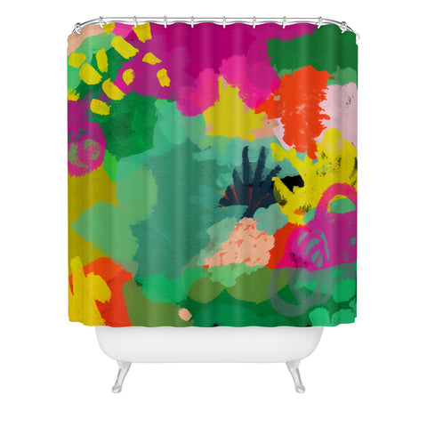 Rebecca Allen L Automne Shower Curtain