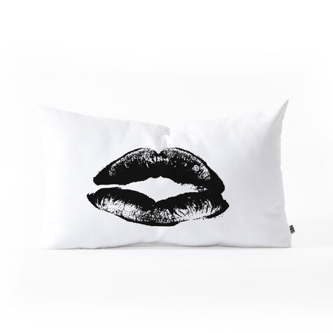 Rebecca Allen Levres Oblong Throw Pillow