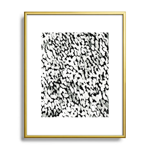 Rebecca Allen Like Snow Metal Framed Art Print