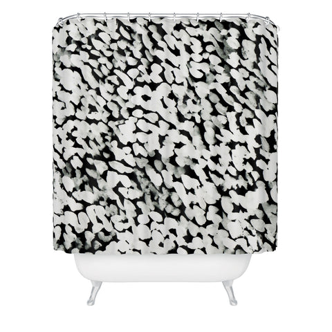 Rebecca Allen Like Snow Shower Curtain