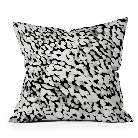Rebecca Allen Like Snow Throw Pillow