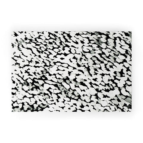 Rebecca Allen Like Snow Welcome Mat