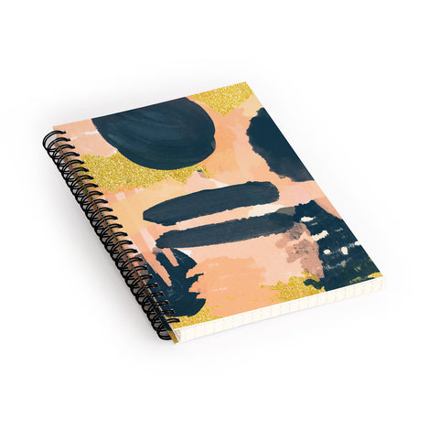 Rebecca Allen Lunch With Audrey Hepburn Spiral Notebook