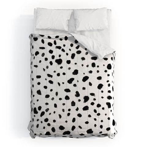 Rebecca Allen Miss Monroes Dalmatian Comforter