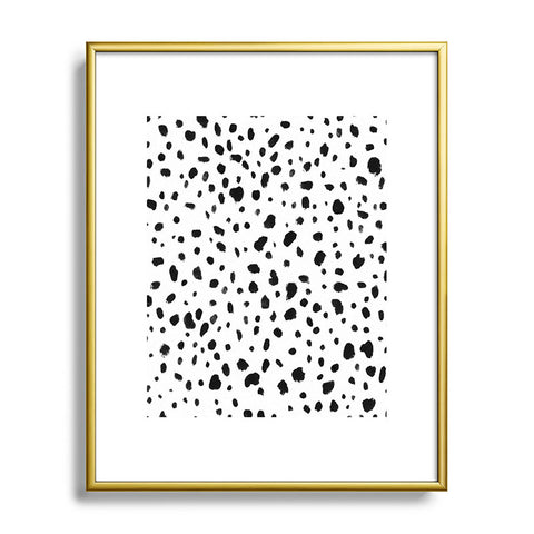 Rebecca Allen Miss Monroes Dalmatian Metal Framed Art Print