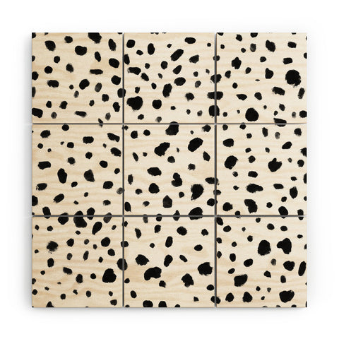 Rebecca Allen Miss Monroes Dalmatian Wood Wall Mural